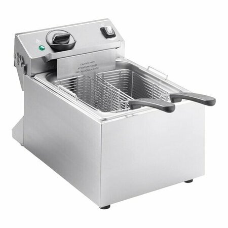 VOLLRATH CF2-3600 10 lb. Commercial Countertop Deep Fryer 208/240V 922CF23600